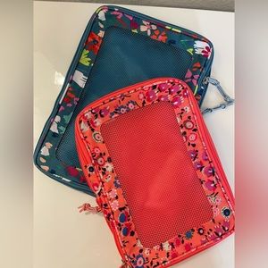 Vera Bradley | Two floral Packing Cubes, expandable
